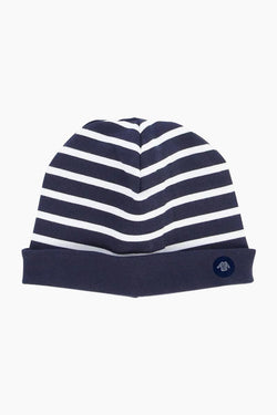 Bonnet "Morgan" Kids en Coton Epais navire blanc