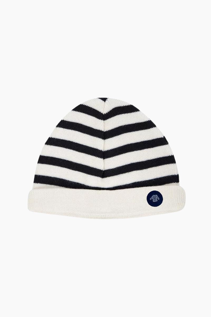 Bonnet Rayé "Lannion" Kids nature navire