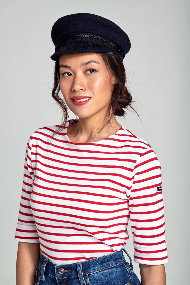 Casquette-de-marin-Belon-laine-femme