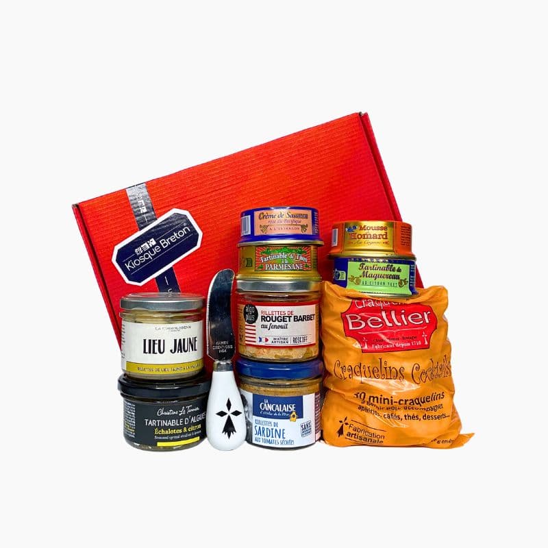 Coffret Breton - Les Tartinables de la Mer