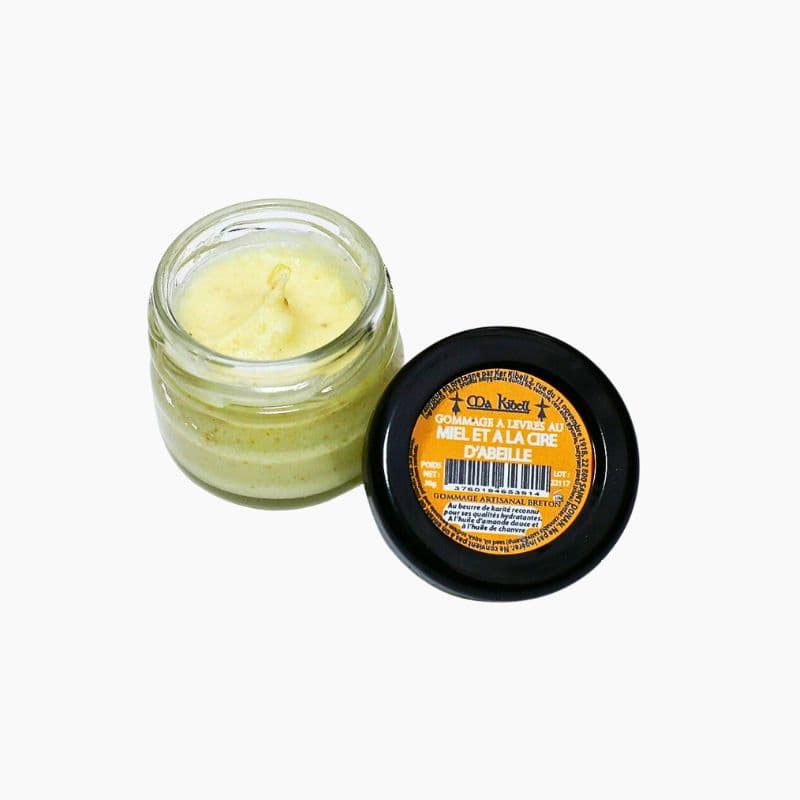 Gommage à Lèvres au Miel et à la Cire d'Abeille