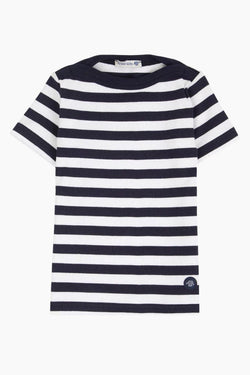 Marinière "Carantec" Kids en Coton blanc navire