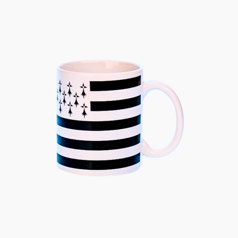 Mug Bretagne Gwenn ha du