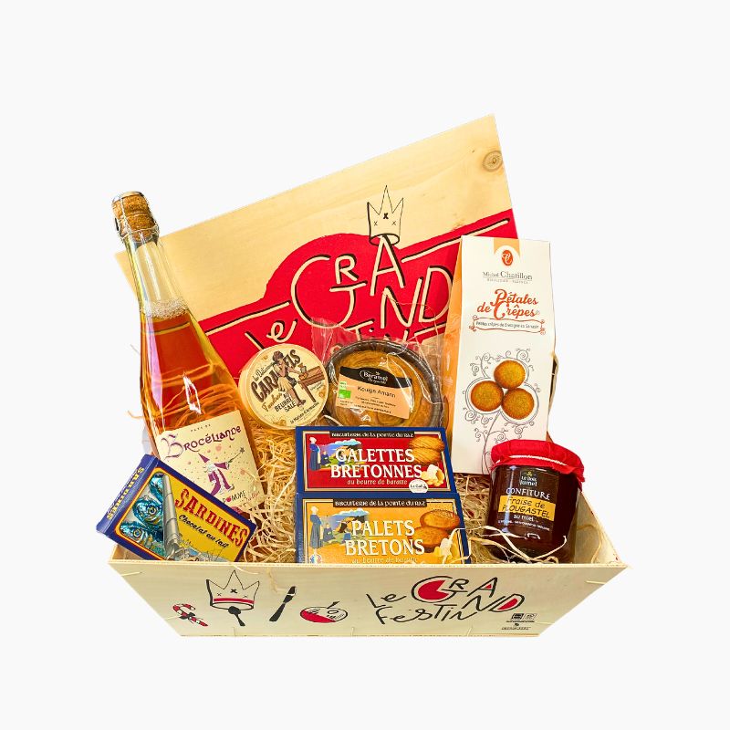 Panier Gourmand - Bulles et Gourmandises à la Bretonne
