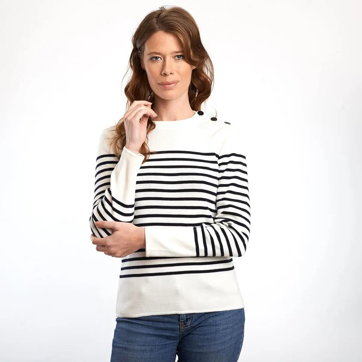 Cardigan à poches laine mérinos pour femme