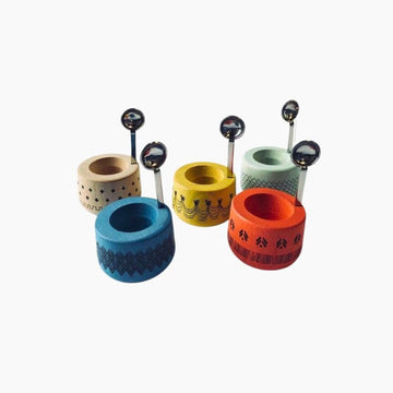 Coquetier Piou en Bois Naturel