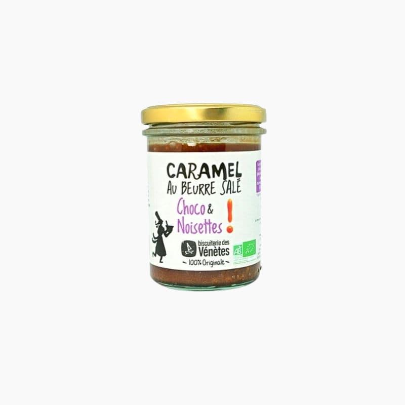 Crème de Caramel au Beurre Salé Bio - Choco & Noisettes