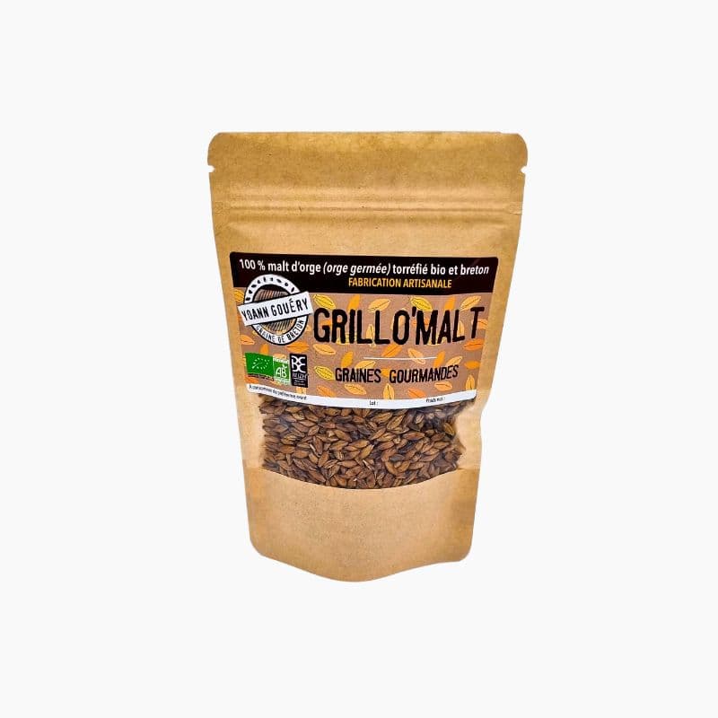 GRILLO'MALT graines gourmandes d'orge torréfiés