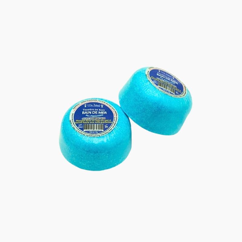 Galets de Bain Effervescents bain de mer