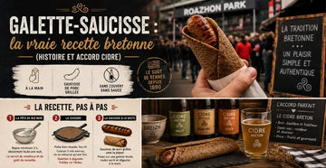 Galette-saucisse : la vraie recette bretonne (histoire et accord cidre)