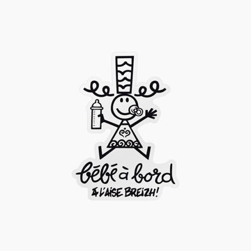 Autocollant Bébé à Bord