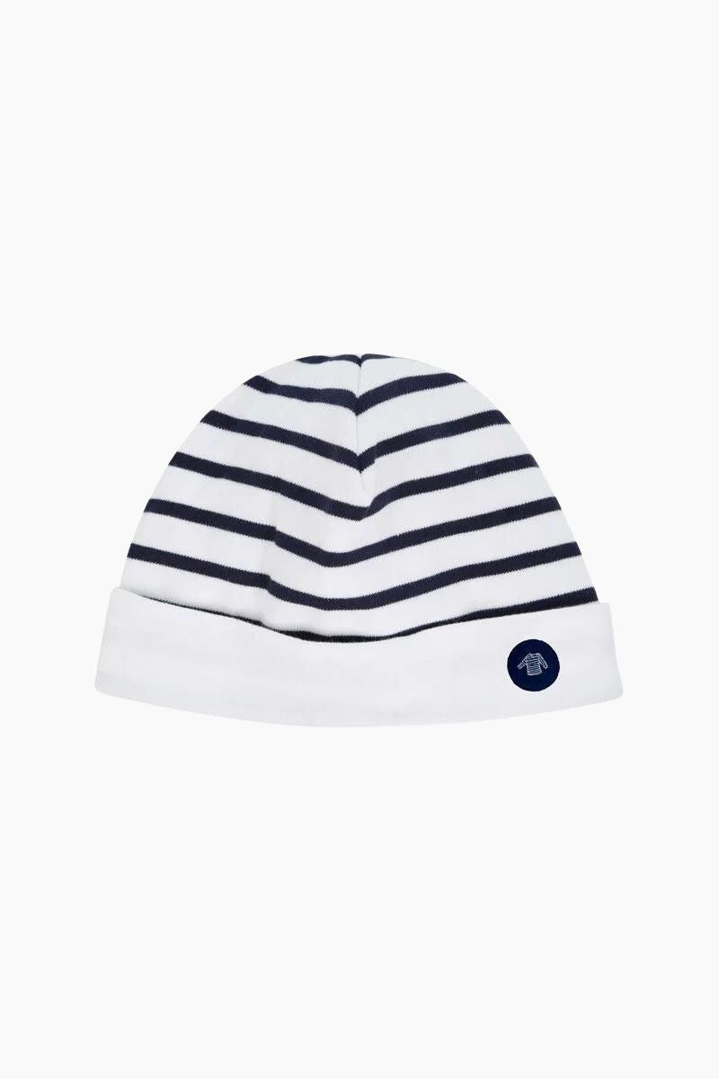 Bonnet "Morgan" Kids en Coton Epais blanc navire