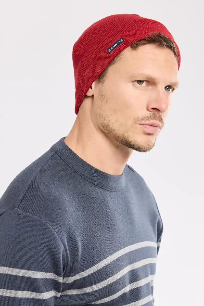 Bonnet-uni-Lannion-laine-piment-1
