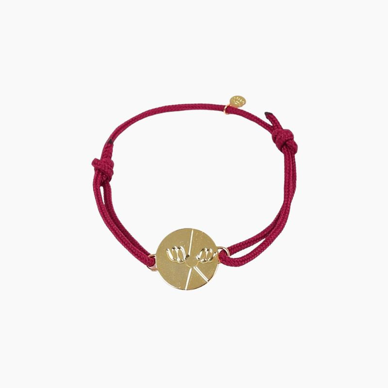 Bracelet Patelle Bordeaux
