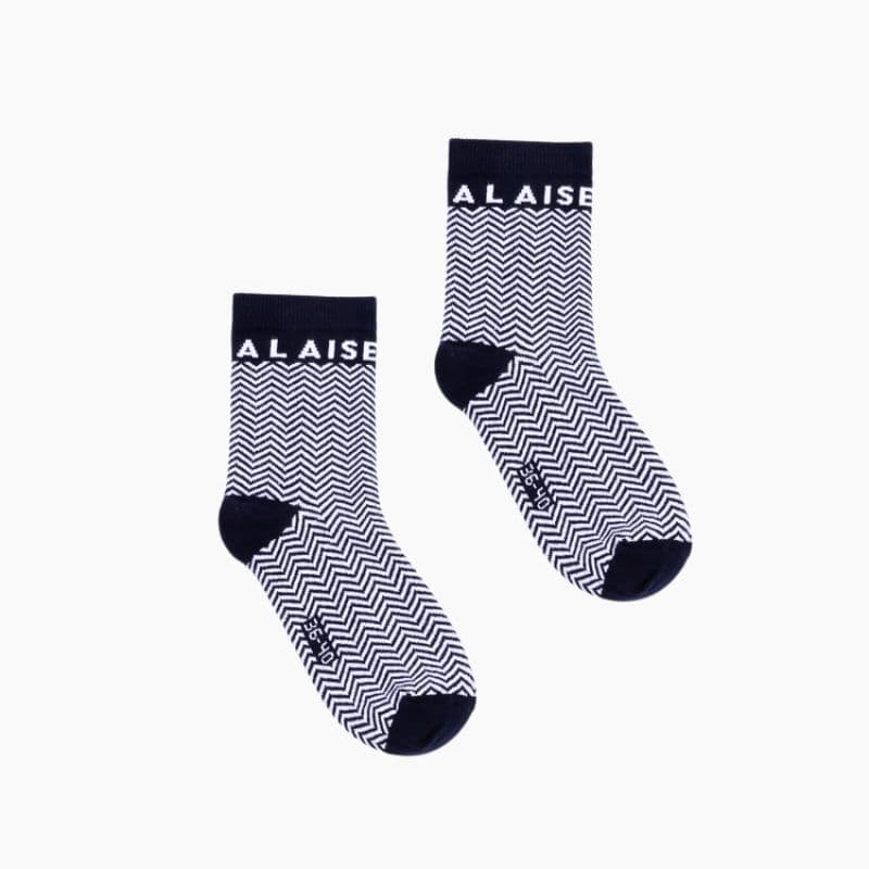 Chaussettes Locronan ChevronMarine