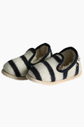 Chaussons Rayés en Laine du 24 au 32 nature navire 1