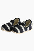 Chaussons Rayés en Laine du 24 au 32 navire nature 2