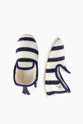 Chaussons Rayés en Laine du 32 au 34 nature navire 1