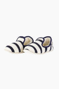Chaussons Rayés en Laine du 32 au 34 nature navire 2