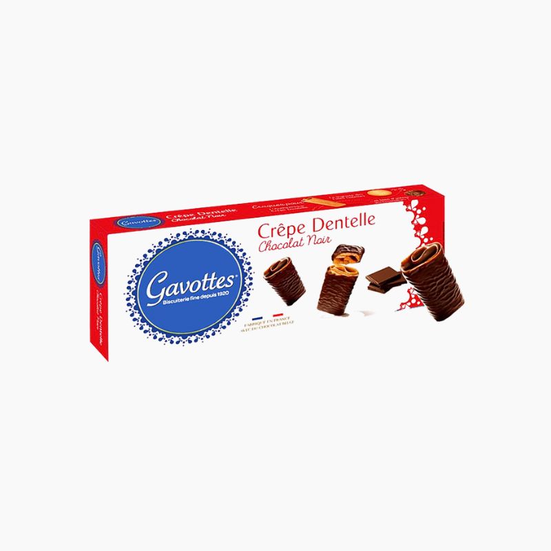 Crêpes Dentelle saveur Chocolat Noir