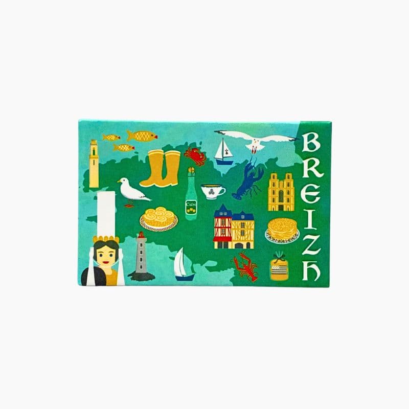 Magnet Carte de Bretagne