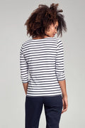 Mariniere-Cap-Coz-en-coton-leger-blanc-rich-navy-dos