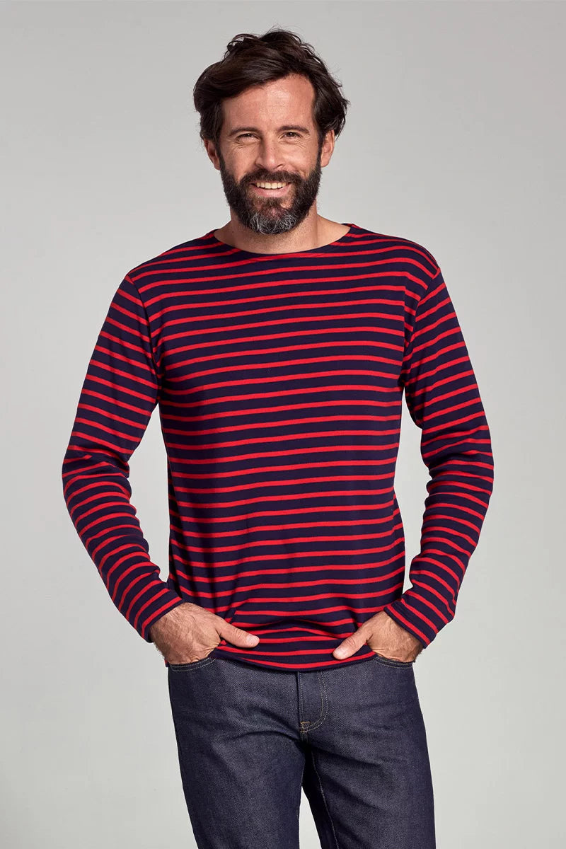 Mariniere bretonne homme sale