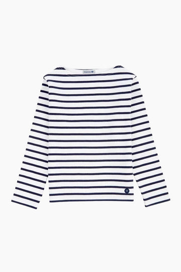 Marinière "Loctudy" Kids en Coton blanc navire