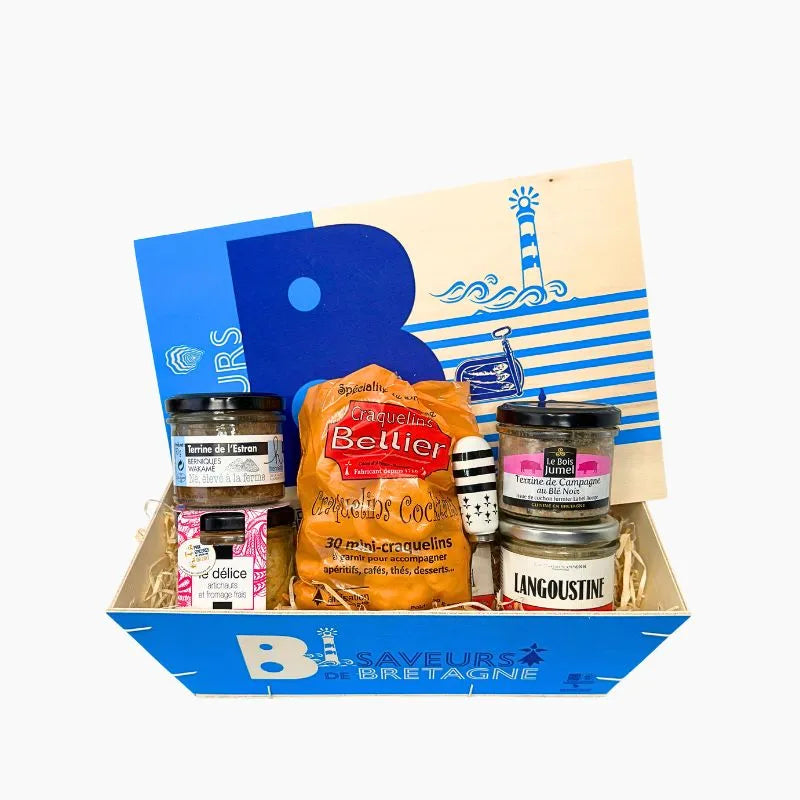 Panier Garni Breizh Tartinables Terre et Mer