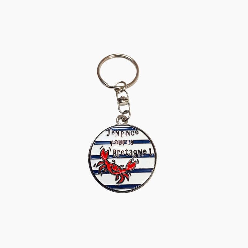 Porte-Clés J'en Pince pour la Bretagne