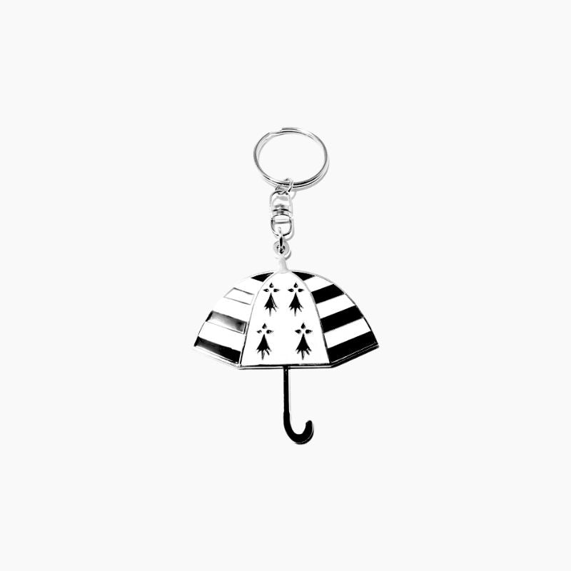 Porte-Clés Parapluie Gwenn Ha Du