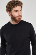 Pull-Damgan-couleur-noir-en-laine-merinos1