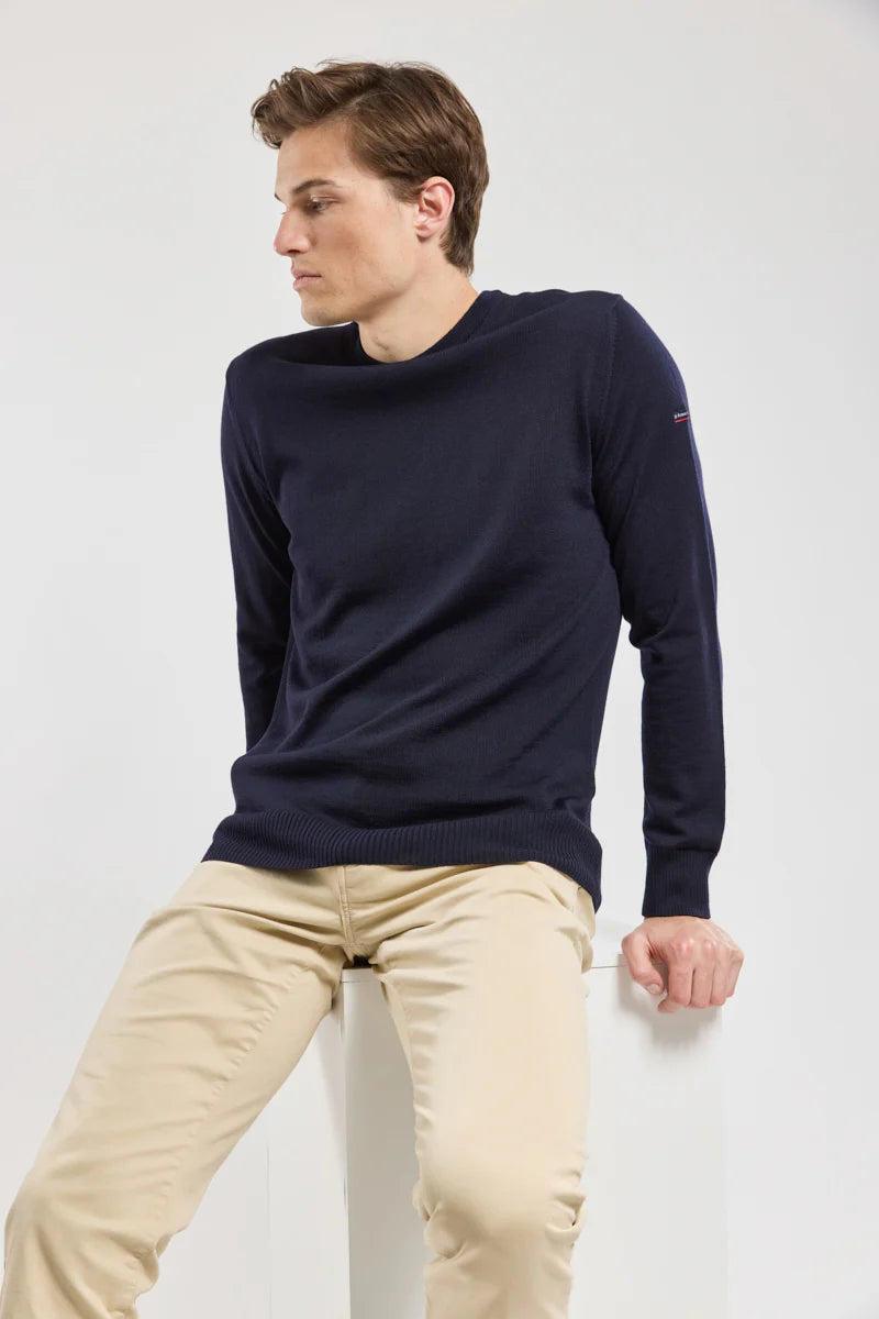 Pull-Damgan-marine-laine-merinos-1