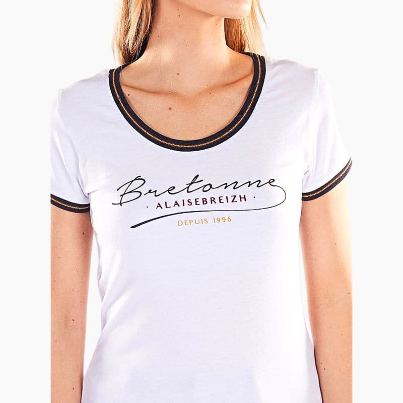 T-Shirt Molac Femme - À l'Aise Breizh face