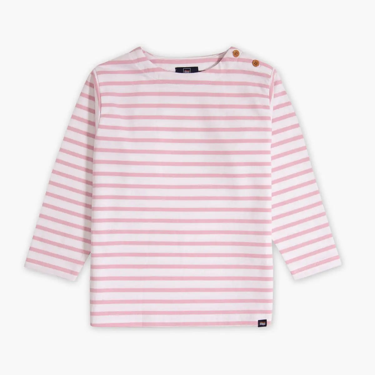 mariniere-enfant-en-coton-epais-crevette-blanc-layette