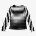 mariniere-femme-manches-longues-morgat-en-coton-Marine-Ecru