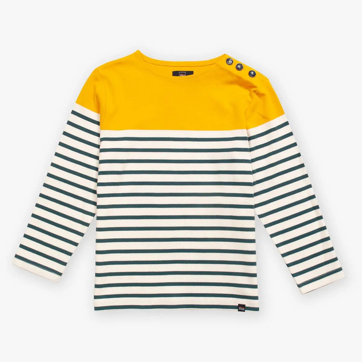 mariniere-safran-kids-curry-ecru-bleu-de-paon