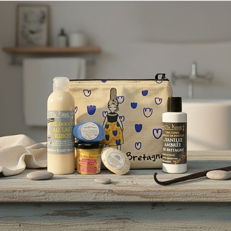 Pochette Breizh Beauté Votre Rituel Bien-Être aux Senteurs Bretonnes