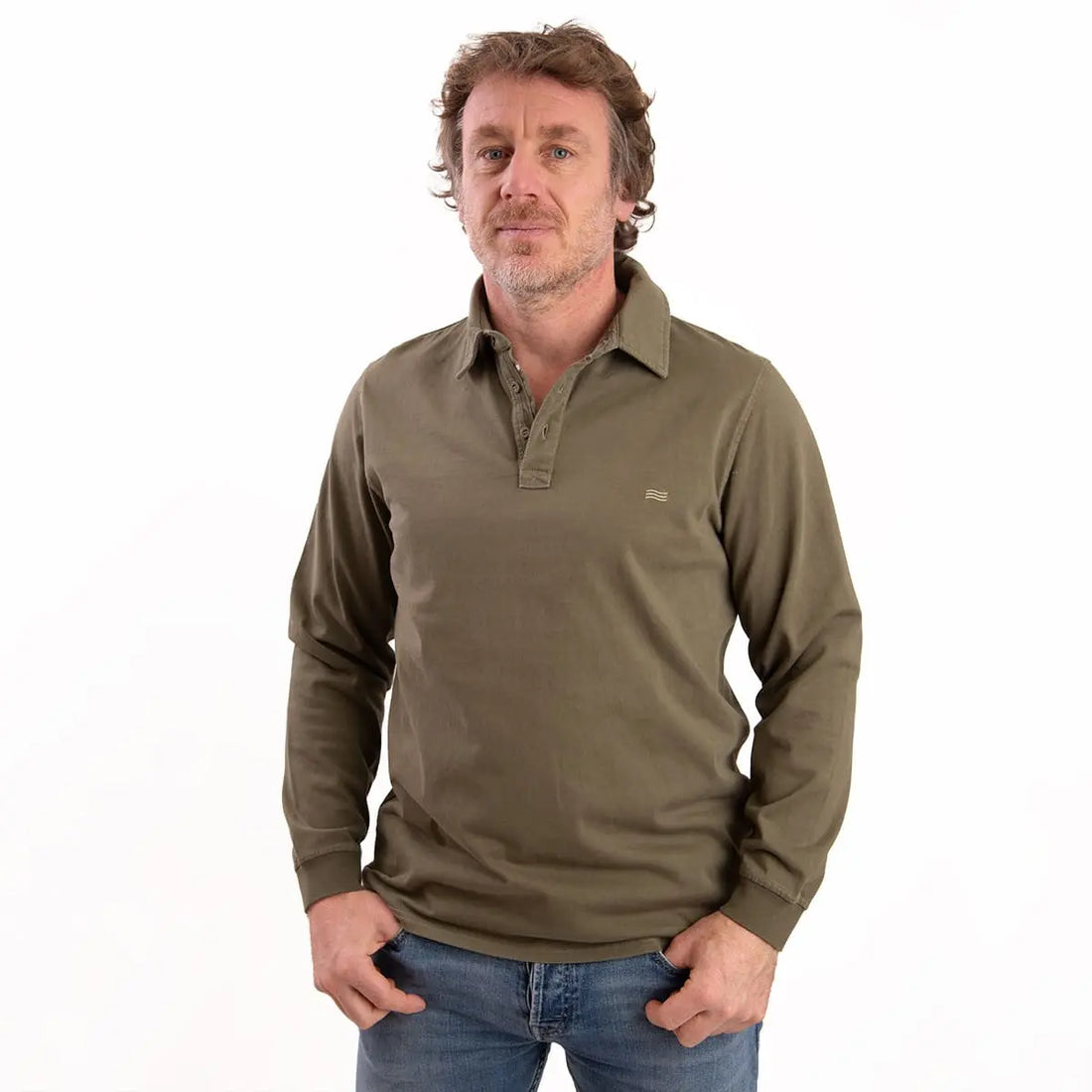 polo-homme-spirit-olive-2