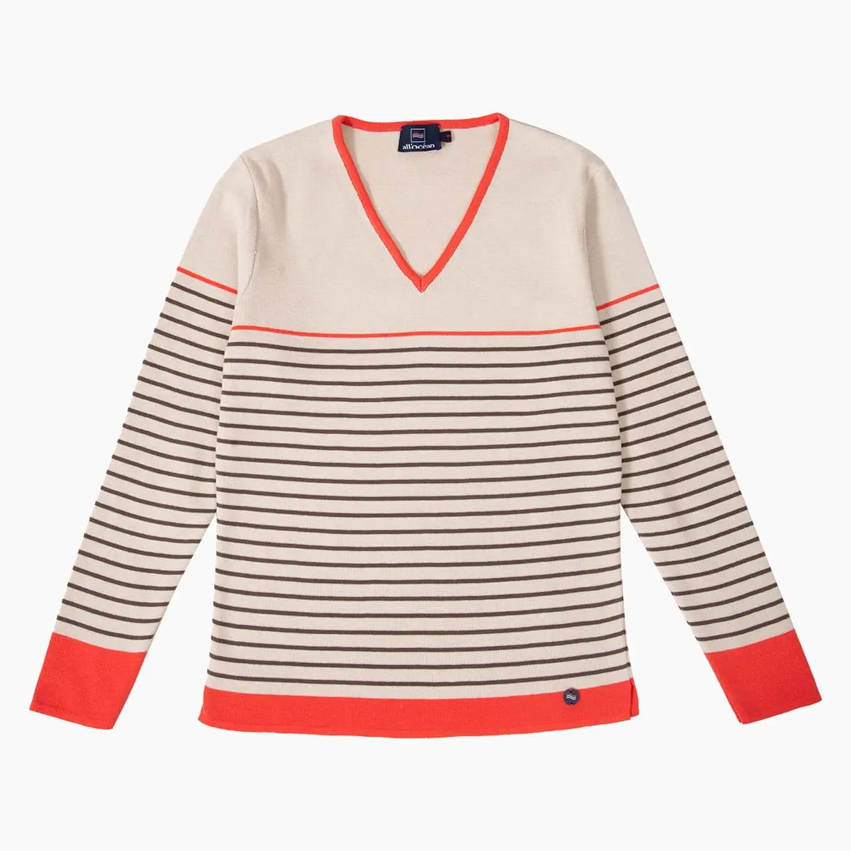 pull-femme-col-v-marie-galante-lin-corail-terre-1