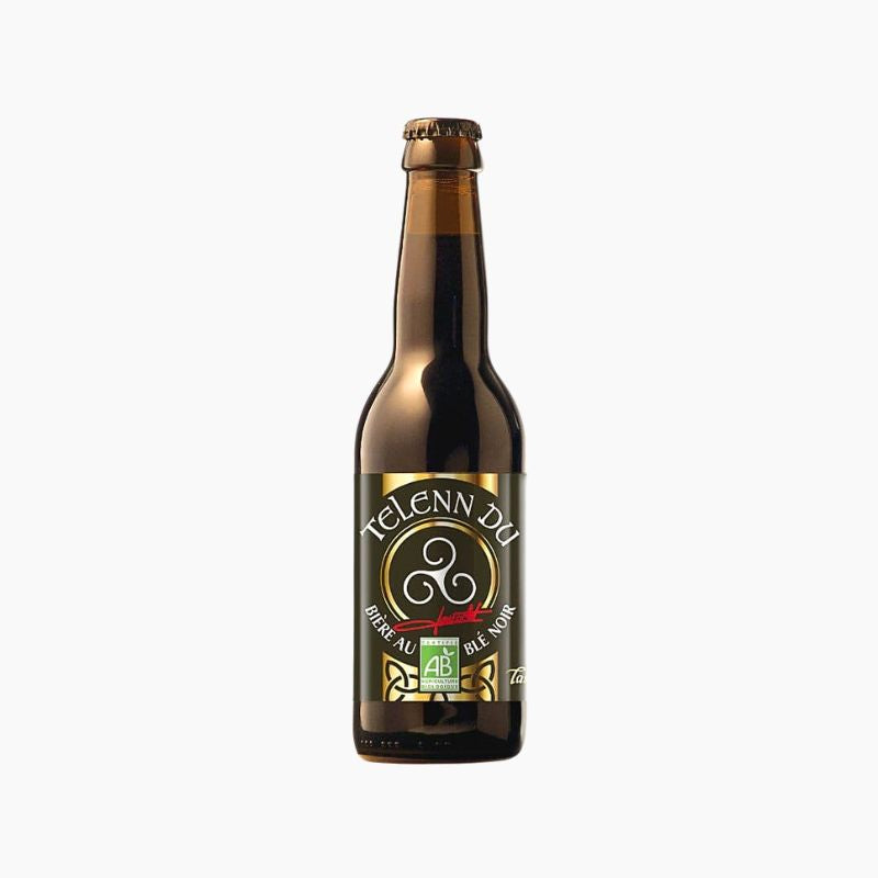 Bière Bretonne Brune Bio Telenn Du 33cl