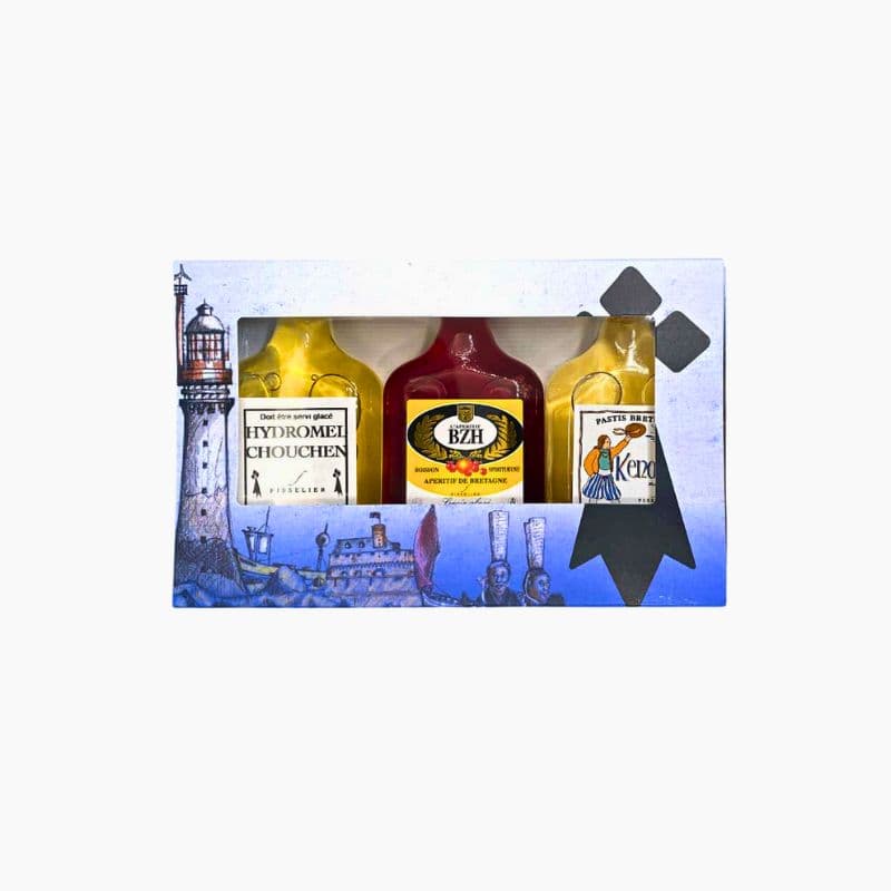 Coffret Mignonettes "Apéritif Breton" 3x 4cl