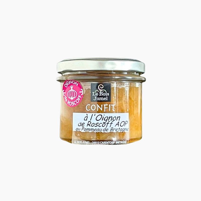 Confit à l'Oignon de Roscoff AOP au Pommeau de Bretagne