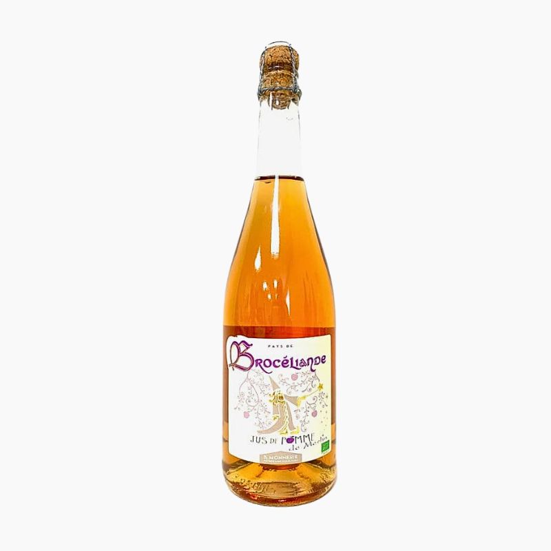 Jus de pomme Merlin effervescent