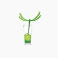 Mélangeurs à Cocktail Décoratifs Libellule vert