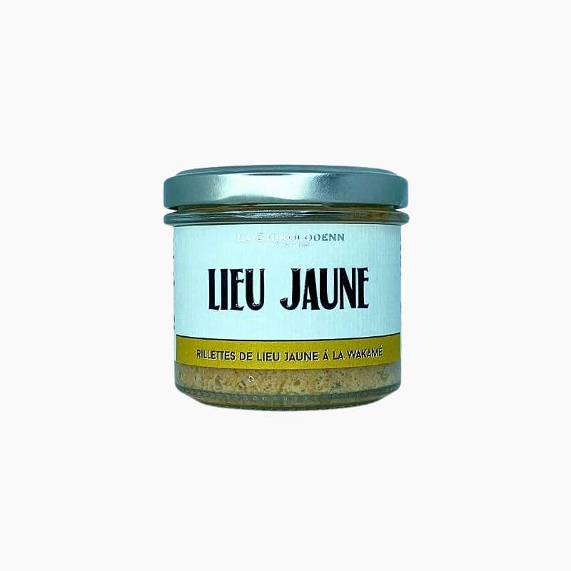 Rillettes de Lieu Jaune à la Wakamé