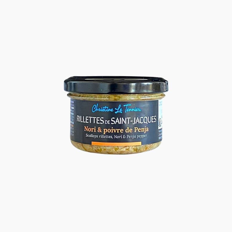 Rillettes de Saint Jacques au Nori et Poivre de Penja