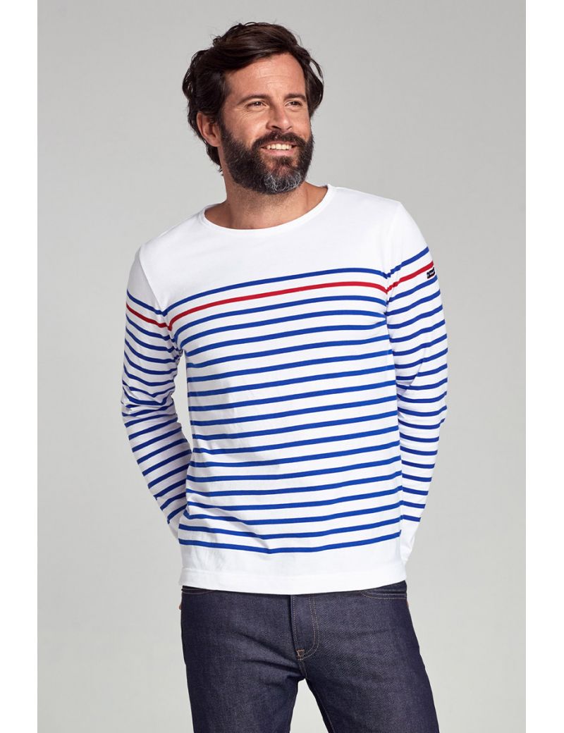 Marinière pour homme coton