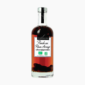 Punch Breton au Rhum Arrangé aux Cranberries BIO
