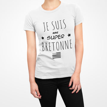 T-Shirt Super bretonne